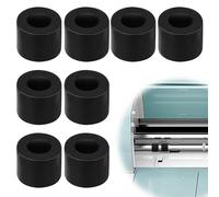 PEUTIER 8 rulli in gomma di ricambio compatibili con Cricut Maker/Maker 3/Explore Air2 1 Series, guida per tappetini in gomma per Cricut accessori di riparazione