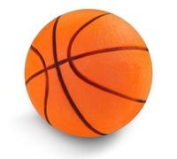 PEUTIER Pallacanestro Silenzioso, Taglia 7 Pratica Basket Coperto Rimbalzante Allenamento Dunk Elasticità Basket a Basso Rumore Regalo per Sportive Esercizi