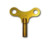 Pevak® Chiave di Carica per Orologi da Camino, Regolatori, da Parete e Grandi Orologi in Ottone Con Chiave Quadrata, 4,75mm