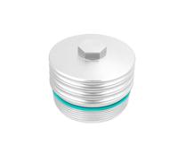 PEVAVFZMMY Coperchio Filtro Olio In Lega Di Alluminio For BMW N20 N26 N51 N52 N53 N54 N55, Parte Modifica Speciale For Auto Alloggiamento del filtro dell'olio(Silver)