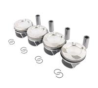 PEVAVFZMMY Kit 4 Pistoni E Fasce for Auto 84 Mm Φ22 Mm CR 10:1 11257640166 11258606459 Adatto for BMW 328i 428i 528i X3 F30 F10 2.0T N20B20A Motore Kit Pistoni e Fasce Elastiche per Motori