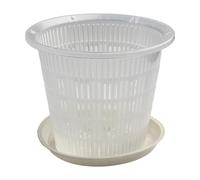 PEVAVFZMMY Vaso for piante, vaso for fiori, vasi in plastica, riutilizzabile, lavabile, traspirante, supporto for vaso for fiori, asclepiade, fiore di luna Vaso di fiori
