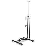 Peviasot Cavalletto per bicicletta 3 in 1, regolabile in altezza, supporto per la manutenzione orizzontale e verticale, antiscivolo, fino a 7 cm, dimensioni della bicicletta fino a 27,5"