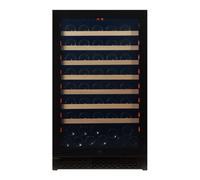 Pevino Majestic 83 bottiglie - 1 zona - Fronte nero con vetro