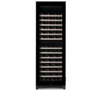 Pevino Majestic 96 bottiglie - 2 zone - Fronte nero con vetro