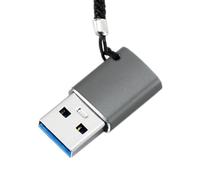 PEVive Adattatore USB C a USB in lega di alluminio Connettore convertitore USB 480Mb connettore veloce
