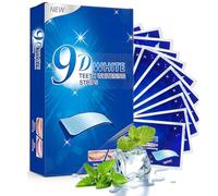PEVRUAY 14 Strisce Sbiancanti Denti, Professionale Teeth Whitening Strips, Strisce per la cura dei denti, Aiutano a ridurre le discromie superficiali, formula delicata, per un sorriso più luminoso