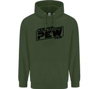 Pew Pew Pew Divertente FELTRO Sci-Fi Film Spada Laser Felpa Per Bambini