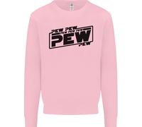 Pew Pew Pew Divertente FELTRO Sci-Fi Movie Lightsaber Felpa Per Bambini