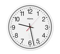 PEWETA Funk-Wanduhr Kunstst.weiB 30cm ACC NUOVO