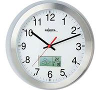 Peweta 51161315 - Orologio da parete con numeri arabi, 30 cm, radiocontrollato, 1,5 V Lcd 51.161.315