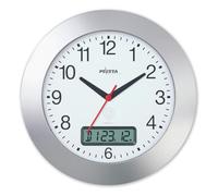 peweta 51170313 Orologio da parete Arab.Numeri 30 cm Orologio radiocontrollato 1,5 V LCD 51.170.313