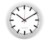PEWETA Funkuhr Bahnhof silber ACC NUOVO