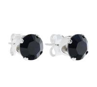 pewterhooter Orecchini da donna in argento Sterling con cristalli austriaci blu indaco vintage, con confezione regalo