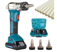 PEX - Espansore elettrico a rotazione automatica PEX per impianti idraulici e riscaldamento a pavimento, include teste espansori da 16 mm, 20 mm, 25 mm