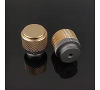 Pexintek 6 Pezzi Dorate Mobili Moderni Maniglie per Mobili da Cucina Aluminum Alloy, Maniglie Armadio Camera da Letto Maniglie Cassetti Porte Maniglie Cucina (Grigio Dorato)