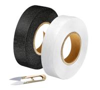 PEXIVOZ 2 Rotoli Nastro Termoadesivo Con un piccolo paio di forbici, 2 cm 50metri Orl Termoadesivo Forte,nastro per cuciture termoadesivo,Non è Necessario Cucire Orlo Termoadesivo Forte per Pantaloni