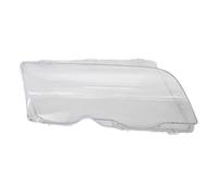 Pexorin 1 pz/1 paio di coprifari for auto, for E46 4 porte 3 serie, coprifari trasparente sostituzione delle lenti dei fari(Right)