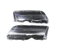 Pexorin 1 pz/1 paio di coprifari for auto, for E46 4 porte 3 serie paralume coprifari luminosi for fari anteriori sostituzione delle lenti dei fari(Left)