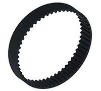 Pexorin 1 pz GT2 Cinghia di distribuzione a circuito chiuso, parti in gomma 2GT 6mm for stampanti 3D, cinghie sincrone Cinghia di distribuzione per stampante 3D(BLACK Length 280mm)