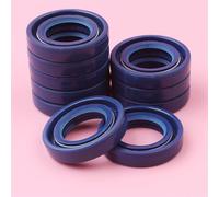 Pexorin 10 pezzi paraolio manovella, for STIHL, 017 018 021 023 025 MS170 MS180 MS210 MS230 MS250 15x25x5mm parte di strumento di ricambio for motosega Kit cuscinetto albero motore motosega