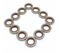 Pexorin 12 Pz/lotto Kit Paraolio Manovella Albero Motore, for Husqvarna 51 55 254 257 262 346 XP 357 359 353 351, Motosega Sostituire Le Parti Kit cuscinetto albero motore motosega