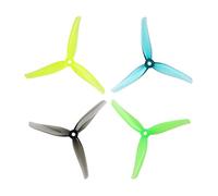 Pexorin 16 pezzi/8 paia 3 pale elica tripla, for Nazgul F5 FPV Drone parte 5 pollici con foro di montaggio 5 mm Elica per droni(Mixed color)