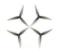 Pexorin 16 pezzi/8 paia 3 pale elica tripla, for Nazgul F5 FPV Drone parte 5 pollici con foro di montaggio 5 mm Elica per droni(Crystal grey)