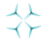 Pexorin 16 pezzi/8 paia 3 pale elica tripla, for Nazgul F5 FPV Drone parte 5 pollici con foro di montaggio 5 mm Elica per droni(Crystal blue)