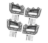 Pexorin 1JV461J3AA 5HR421J3AK 2005 2006 2007 2008 2009 2010 2011 Set di maniglie for porte interne interne, for Jeep, for Grand for Cherokee Maniglia per porta interna(Grey Chrome)