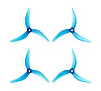 Pexorin 2 paia 4.8X3.8X3 3 pale PC Freestyle Elica RC FPV Racing Freestyle 5 pollici Droni Elica per droni(2Pairs Blue)
