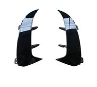 Pexorin 2 pezzi di rivestimento for paraurti posteriore, for, for Benz, Classe A W177 A180 A200 A220 Hatchback 2018-2023, parafanghi canard spoiler paraurti posteriore(Glossy Black)
