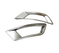 Pexorin 2 pezzi, for Jaguar, for F-Pace F pace X761 2016 2017, ABS cromato posteriore fendinebbia lampada adesivo copertura telaio accessori modanatura rifinitura Copertura fendinebbia