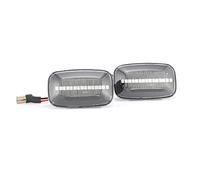Pexorin 2 pezzi indicatori di direzione dinamici luci di posizione laterali 12v che scorre luce parafango ripetitore laterale, for TOYOTA, Land Cruiser 70 80 100 serie 1998-2000 Indicatore di direzion