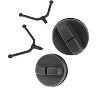 Pexorin 2 pz/set Motosega Riempimento Carburante Coperchio Della Porta Serbatoio del Gas Tappo Olio Motore, for Husqvarna, 61 66 266 268 272 Motosega 501626602 Tappo serbatoio carburante per giardino