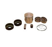 Pexorin 44mm 45mm Gruppo anello spinotto pistone Guarnizione cuscinetto manovella, for HUSQVARNA, parti di ricambio for motosega 350 351 353 Kit cuscinetto albero motore motosega(45MM HUS353)