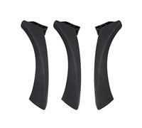 Pexorin 6 pezzi LHD Car Maniglia Interna Pannello Porta Interna Tirare Rivestimento Copertura, for, Serie 3 E90 E91 E92 318 320 2004-2011 copertura per maniglia portiera auto(BLACK Black)