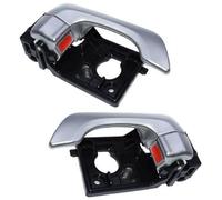 Pexorin 82610-2G000 82620-2G000 Auto All'interno Maniglie for Porte Interne Sinistra Destra, for Kia, for Optima for Magentis 2006 2007 2008 Maniglia per porta interna(BLACK 1pair)