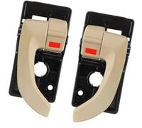 Pexorin 82620-2Z02, for Hyundai, for Tucson 2005 2006 2007 2008 2009 Interni auto Maniglia interna della porta Sinistra Destra Set Accessori Maniglia per porta interna(BLACK 2pcs Beige)