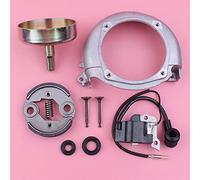 Pexorin 9 denti Tamburo frizione Bobina di accensione GX35 GX 35 Volano Coperchio ventola Valvola Paraolio Set Tosaerba Motore Sostituisci parte Kit frizione