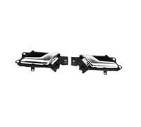 Pexorin 96861998 96861999, for Chevrolet, for Captiva Sport 2012 2013 2014 2015 Maniglia interna for porta interna anteriore sinistra destra Maniglia per porta interna(BLACK 1 Pair)