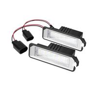 Pexorin Accessori auto for luci targa auto 12V, for VW, for Golf, 4 5 6 MK4 MK5 MK6, for Passat, CC, for POLO, illuminazione targa automobilistica