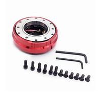 Pexorin Accessori for auto kit boss a scatto adattatore for mozzo a sgancio rapido ultrasottile for volante automatico universale Mozzo del volante(Rot)
