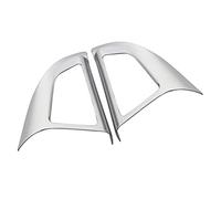 Pexorin Adesivo for rivestimento di protezione dei pulsanti del volante for lo styling dell'auto, for accessori Chevrolet, Orlando Adesivo per volante(BLACK Two Hole Matte)