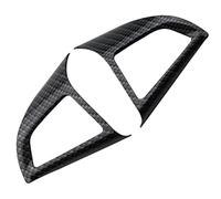 Pexorin Adesivo for rivestimento protettivo del volante dell'auto for auto, pulsante multifunzione, for Chevrolet, for Orlando 2009-2018 Accessori GE Adesivo per volante(BLACK Black)
