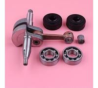 Pexorin Albero motore, for Husqvarna, parte di ricambio for motosega 340 345 350 con kit cuscinetto ad ago paraolio Kit cuscinetto albero motore motosega