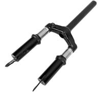 Pexorin Ammortizzatore anteriore for monopattino elettrico, forcella, for monopattino con ruote da 10 pollici ammortizzatore di sospensione