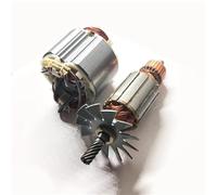 Pexorin Armatura del rotore, for makita, 5704R 9 denti Sega circolare elettrica Armatura Rotore Motore Ancoraggio Bobina statore Parti di ricambio Sostituzione di parti di automobili(BLACK Rotor)