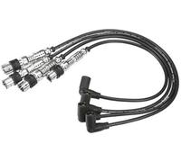 Pexorin Cavi bobina candela auto Cavo cablaggio bobina accensione 7mm, for Skoda, for Octavia, Fabia II Rapid No.03F905409A/03F905409B/03F905409C Confezione da 4 Cavo di accensione