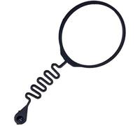 Pexorin Cavo di collegamento for tappo serbatoio olio combustibile LR053665, for Land, for Rover, for Range, Discovery Sport 3 4 Freelander 2 Evoque Defender Fermo per tappo serbatoio carburante(BLACK